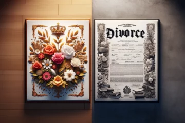 Certificati di matrimonio originali e divorzio in Canada