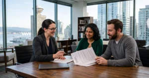 Buying property in BC on a work permit