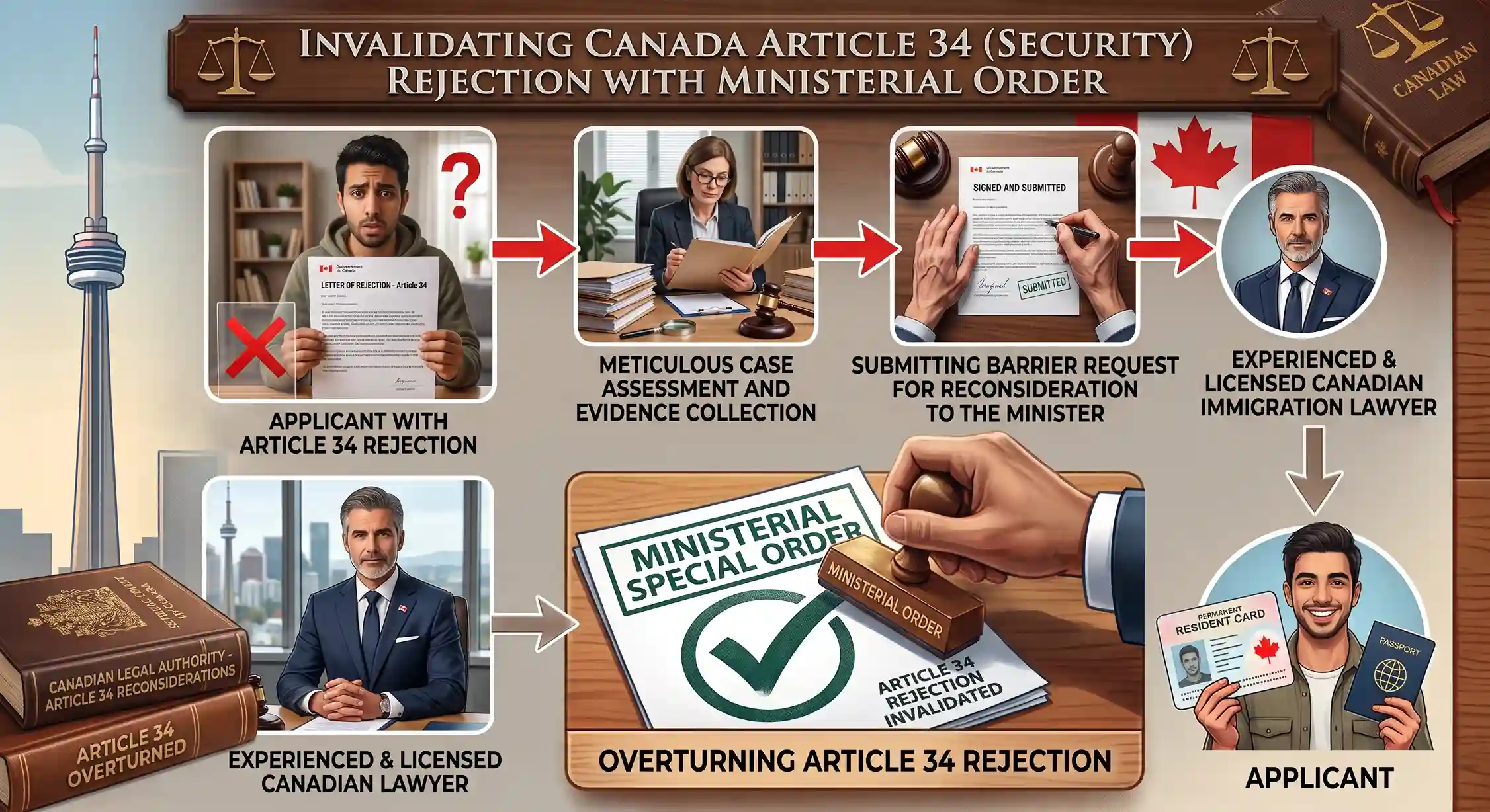 Overturn Canada security inadmissibility with ministerial declaration