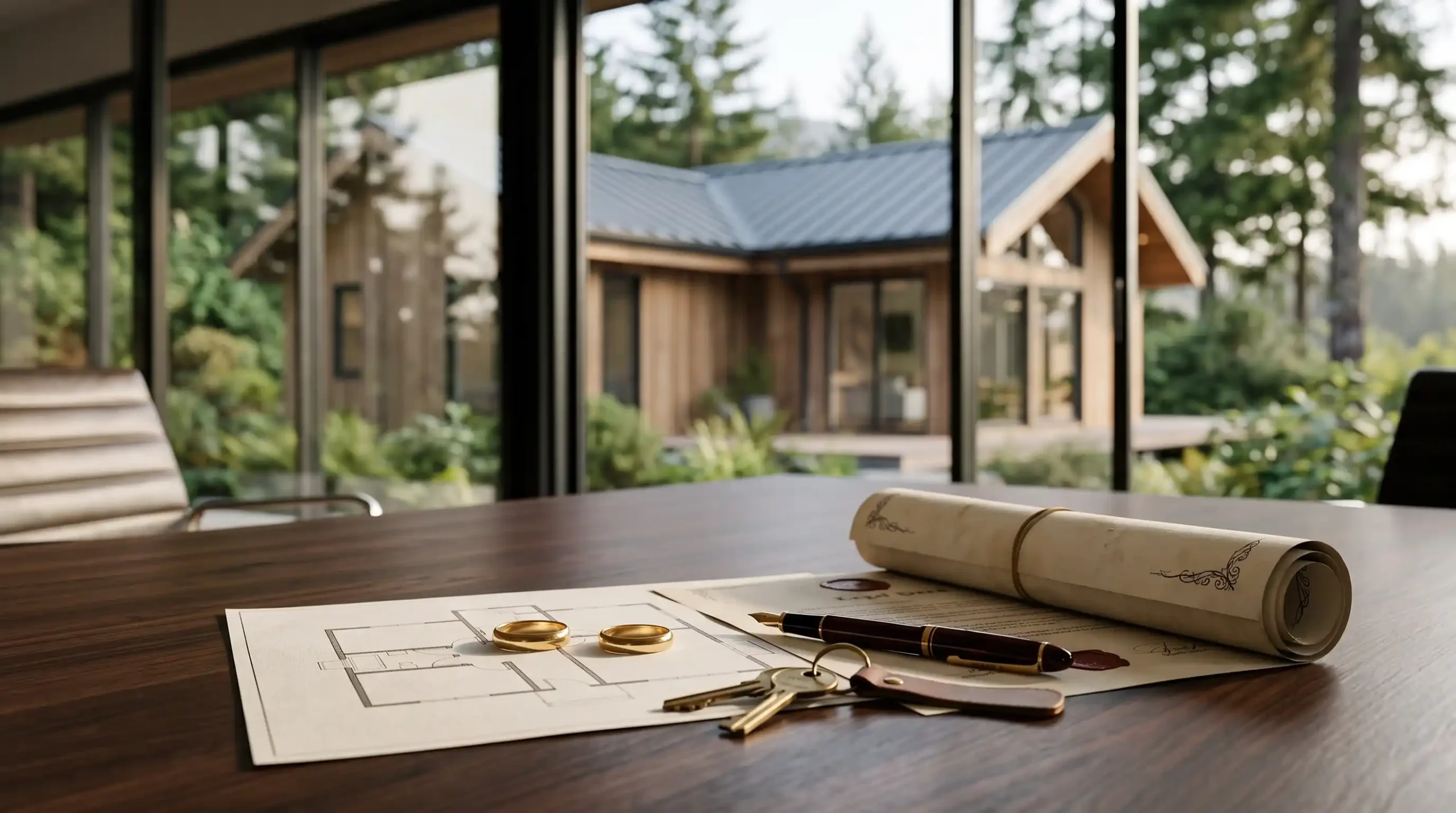 who gets the house in a divorce in BC