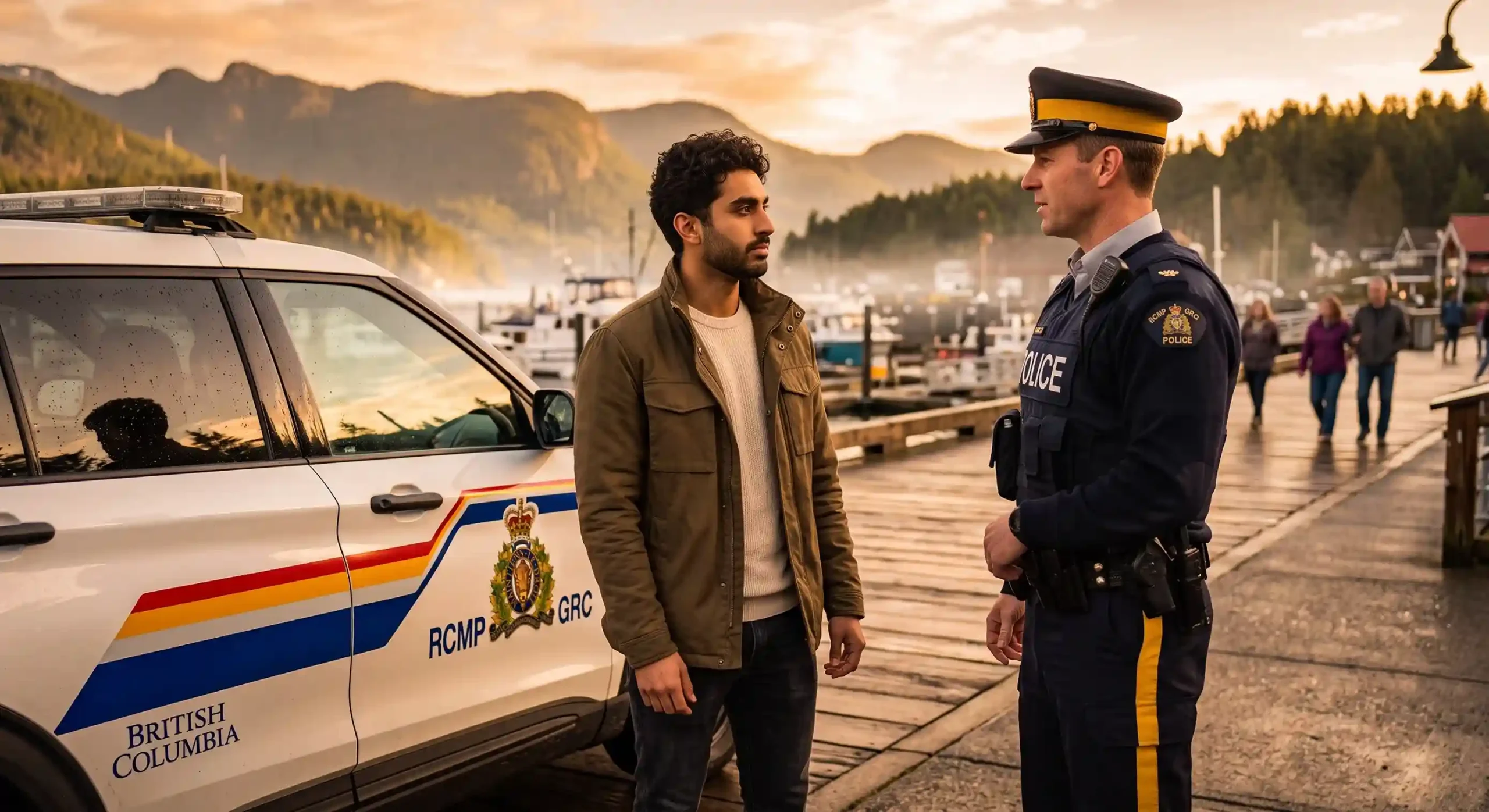 talk to police in BC